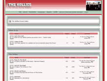 Tablet Screenshot of forum.hollies.co.uk